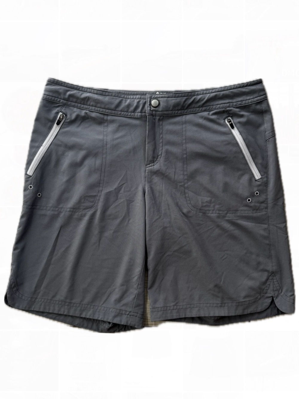 Title Nine Rogue Gray Shorts 9" Inseam Size 4